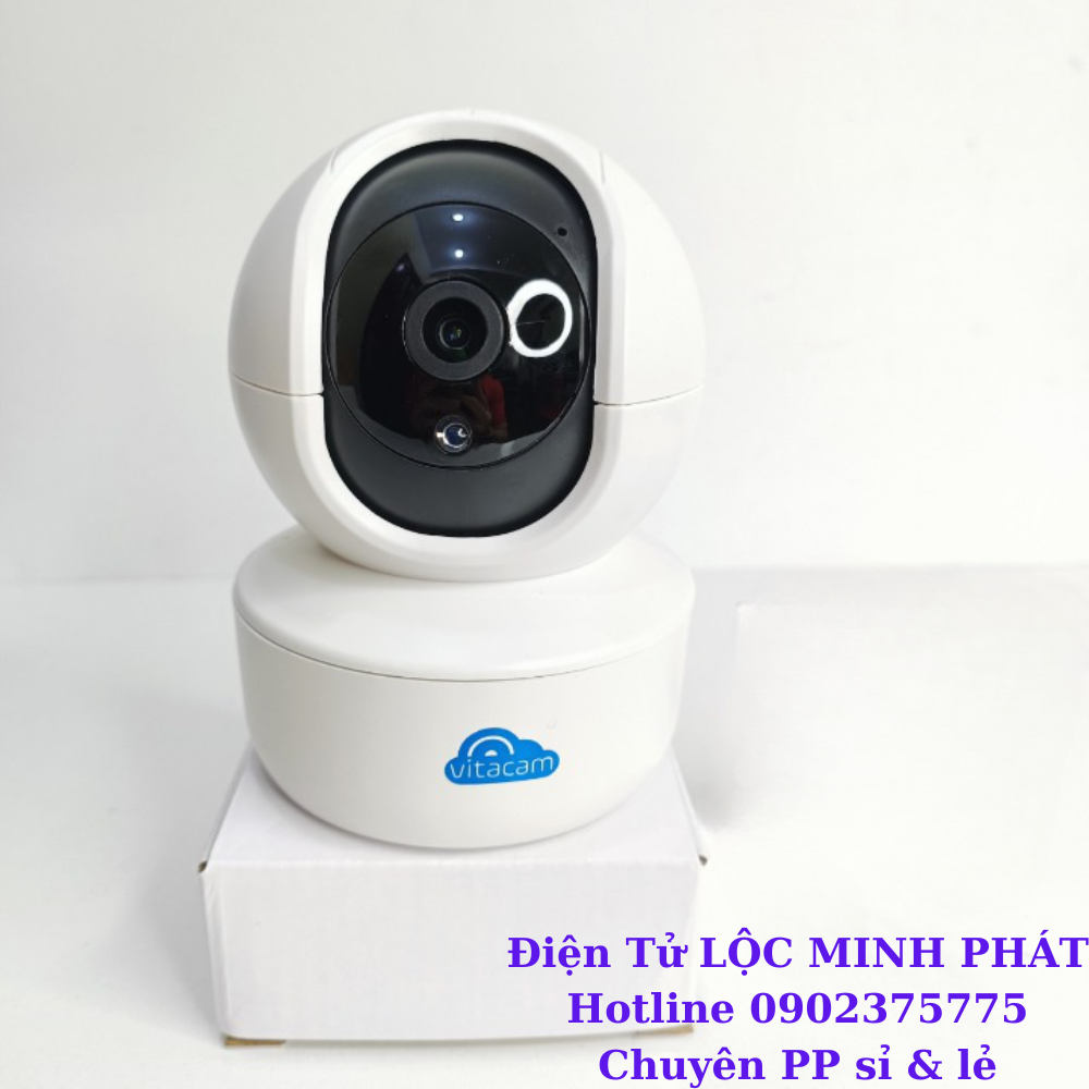 VITACAM C600C - 3MP 1296P, Đàm Thoại 2 Chiều, Báo Động
