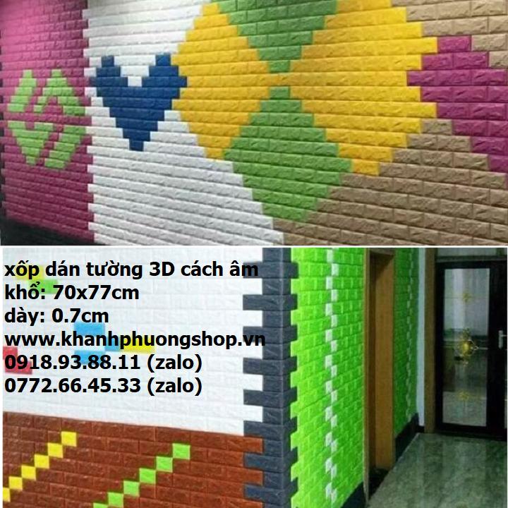 [HCM]xốp dán tường 3D - xốp dán tường