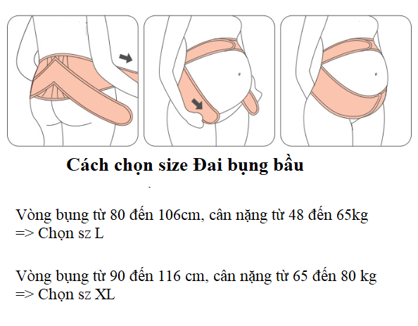 Đai nâng đỡ bụng cho bà bầu