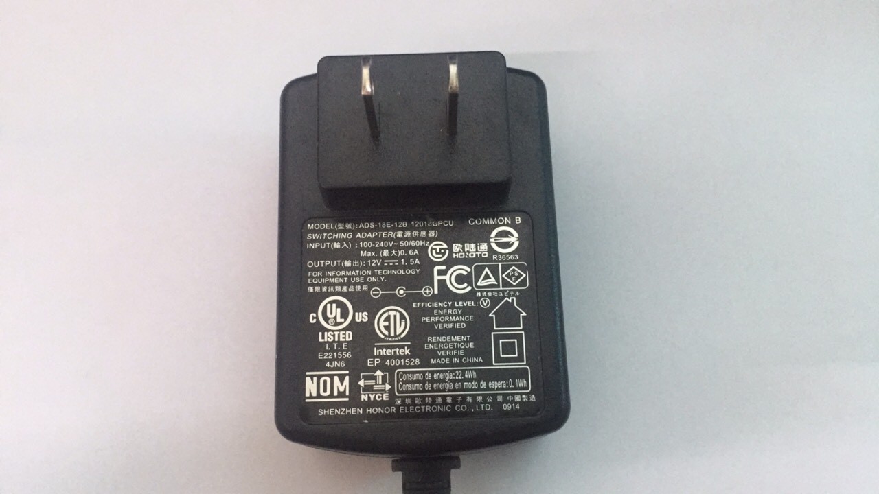 Bộ Nguồn 12V 1.5A Adapter