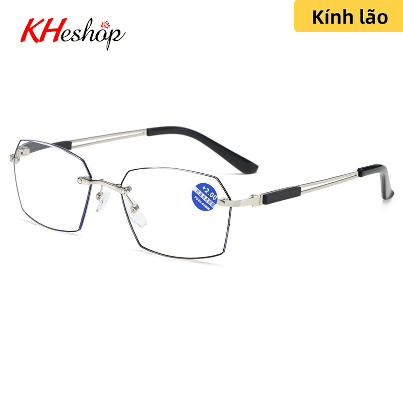 Kính lão trẻ trung dành cho người Trung Niên bị Viễn thị form không viền mã Y5213