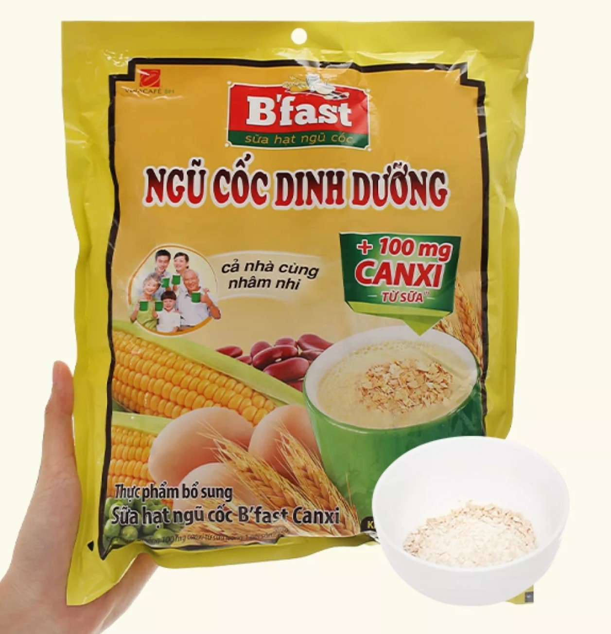 (HCM) SỮA HẠT NGŨ CÓC B'FAST CANXI