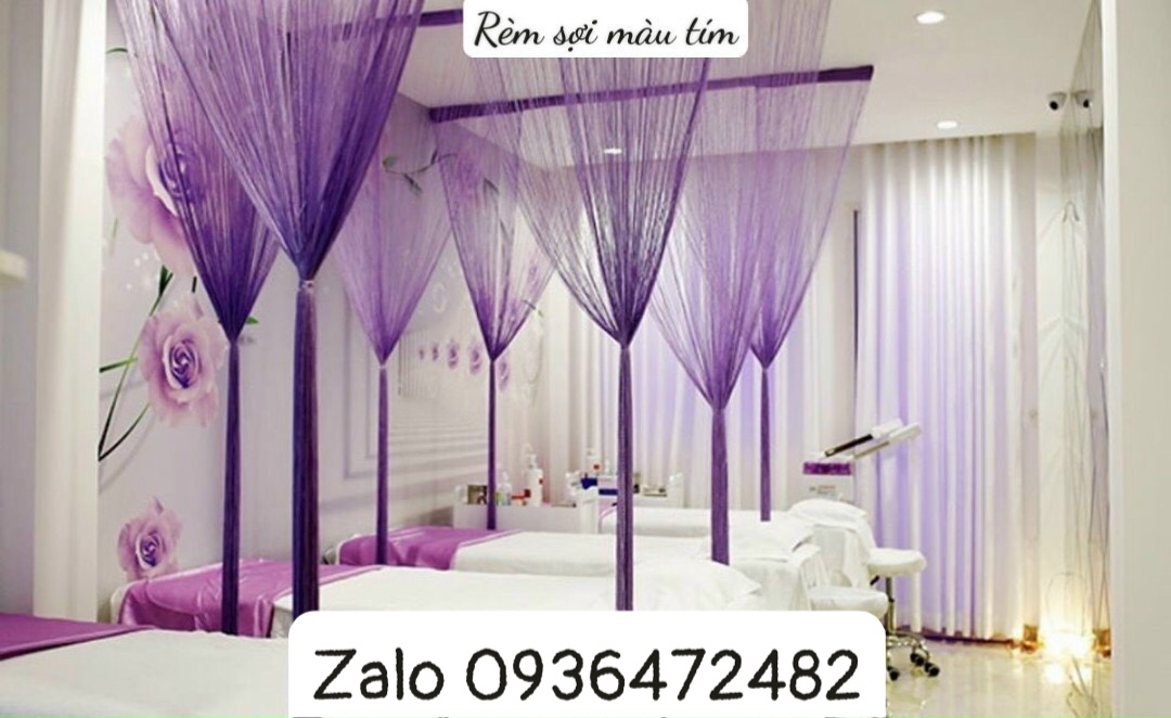 Rèm Sợi Trang Trí Spa 3M*3M CAO CẤP