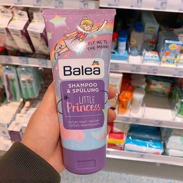 Dầu Gội Xả 2 In 1 Balea Shampoo & Spulung Princess