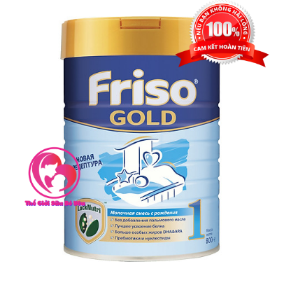 Sữa Friso gold Nga số 1 800g từ 0-6 tháng tuổi  date 29 3 2022