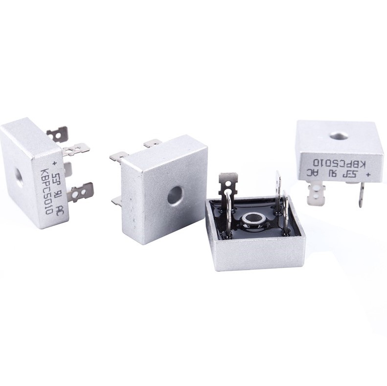 Cầu diot 50A có tản nhiệt KBPC5010