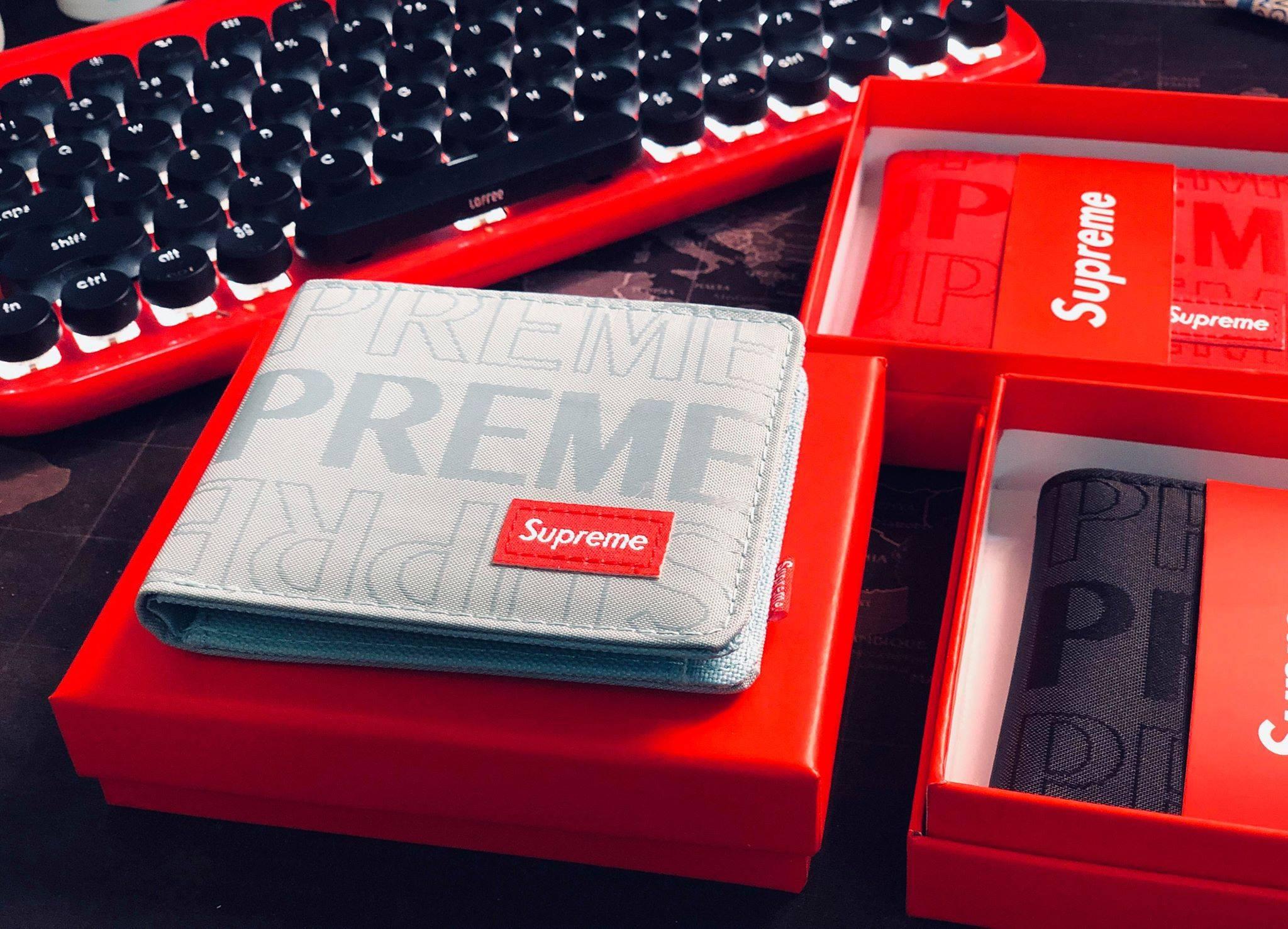 Ví nam nữ Supreme Wallet SS19