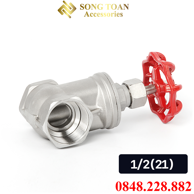 Van Cổng Inox 304, Van Cửa Inox Tay Vặn Inox 304 Siêu Bền