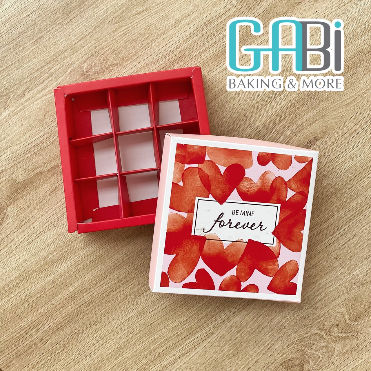 Hộp đựng socola 9 viên