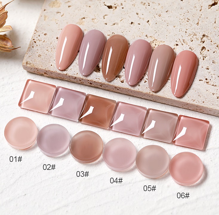 [HCM]Sơn gel AS - màu hồng nude mã BSN
