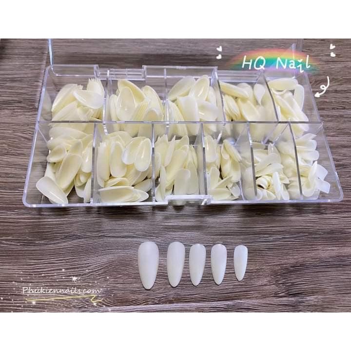 Móng úp bầu nhám chuẩn form, dáng đẹp