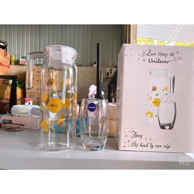 Bình Thủy Tinh Luminarc 1 Lít/1L/1Lit