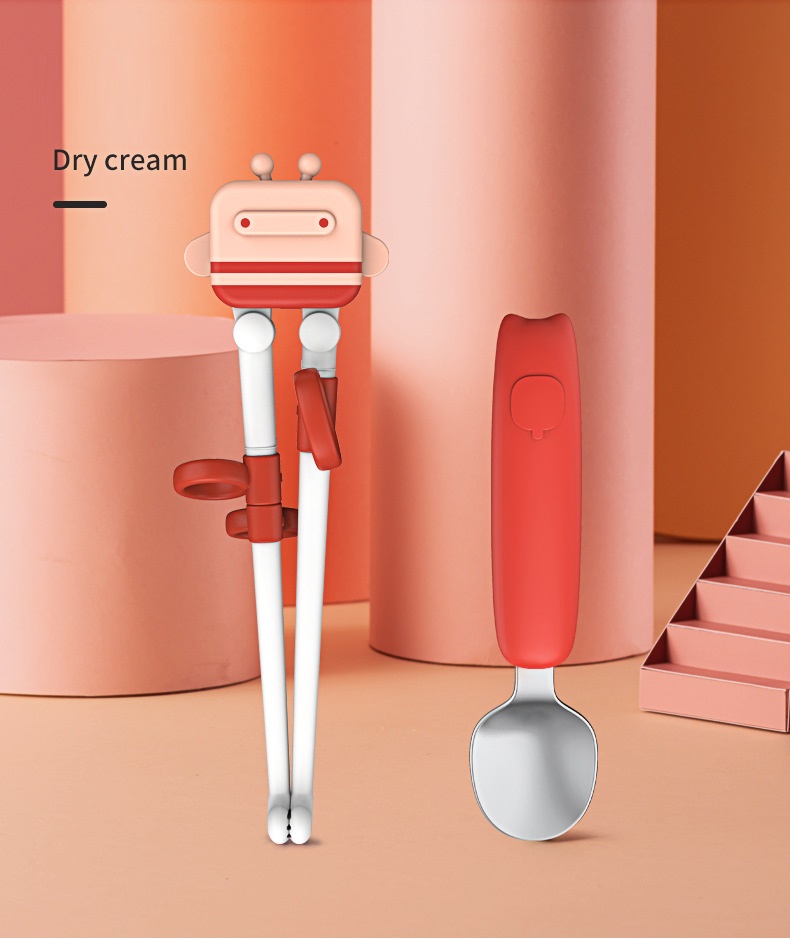 Bộ thìa và đũa tập ăn cho bé Hogokid- TD01