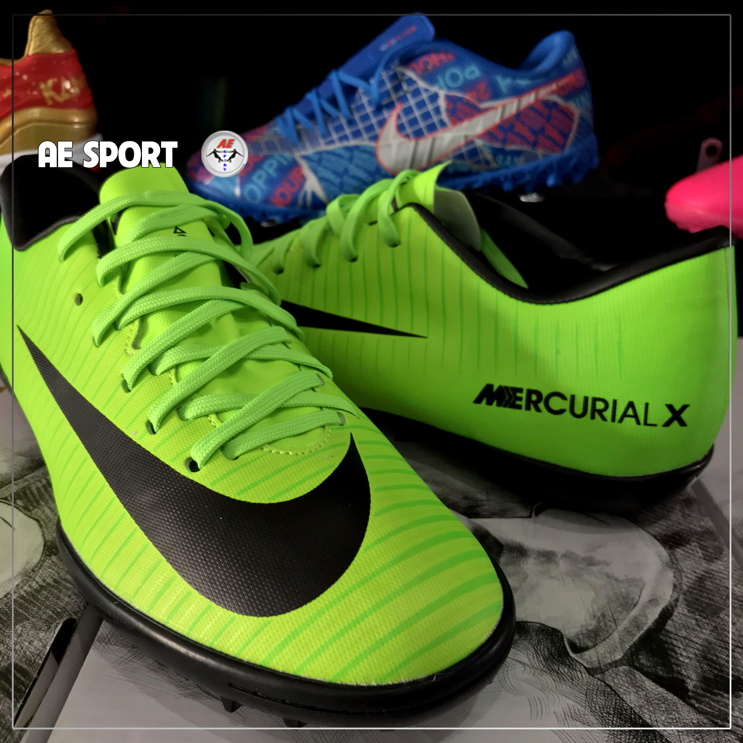 GIÀY ĐÁ BÓNG MERCURIAL X VIC 6 - TF