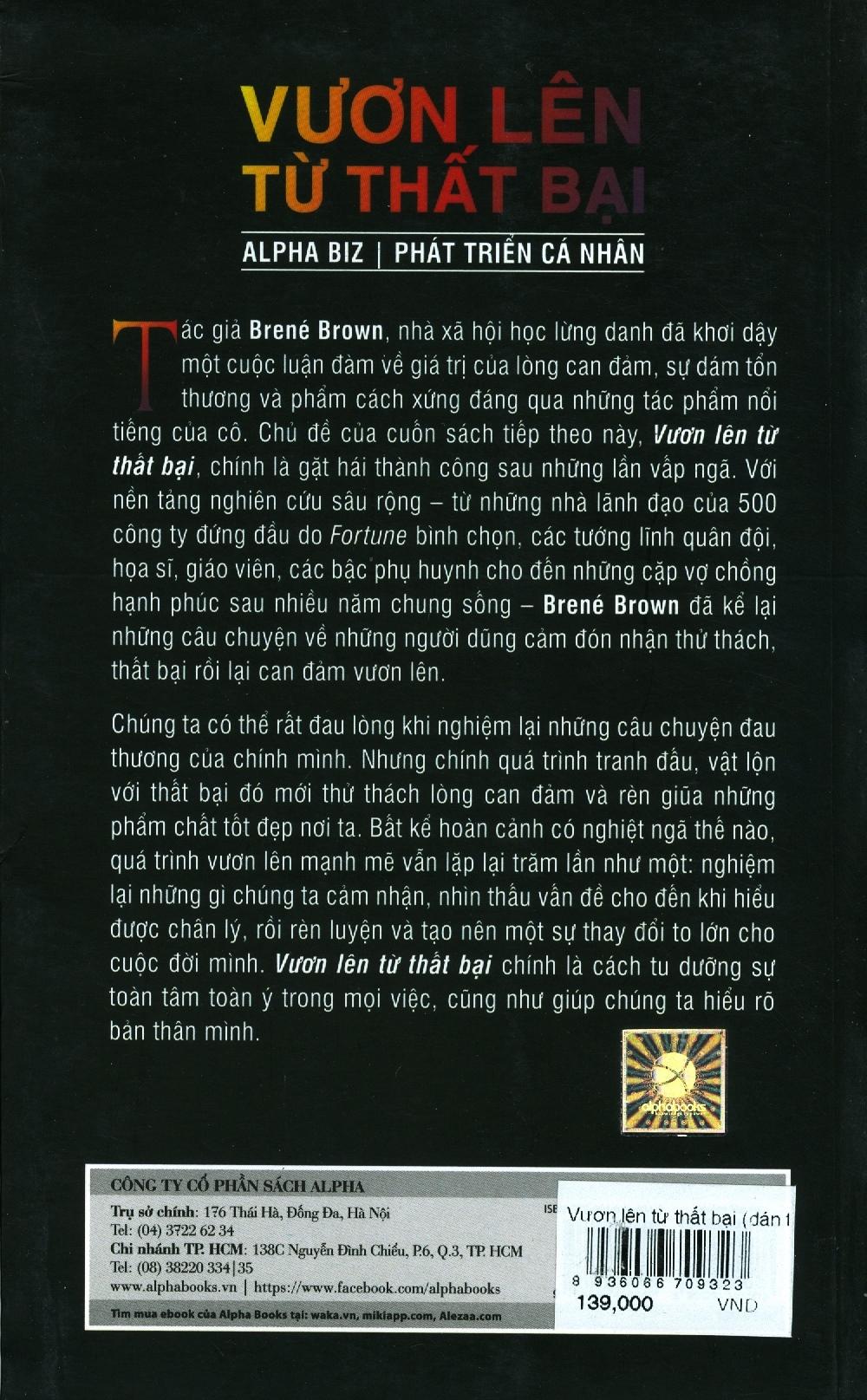 Sách - Vươn lên từ thất bại