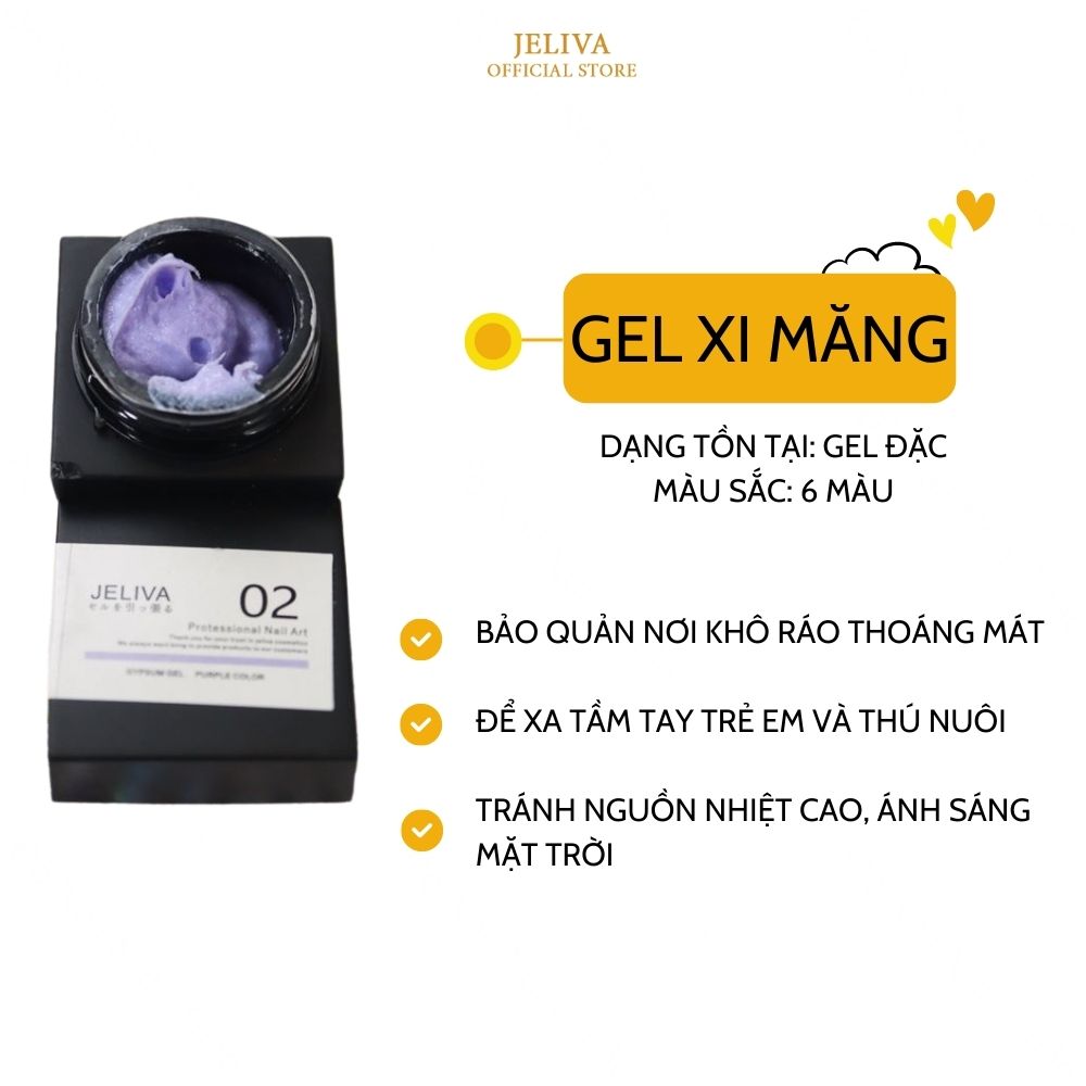 Gel xi măng nail Jeliva