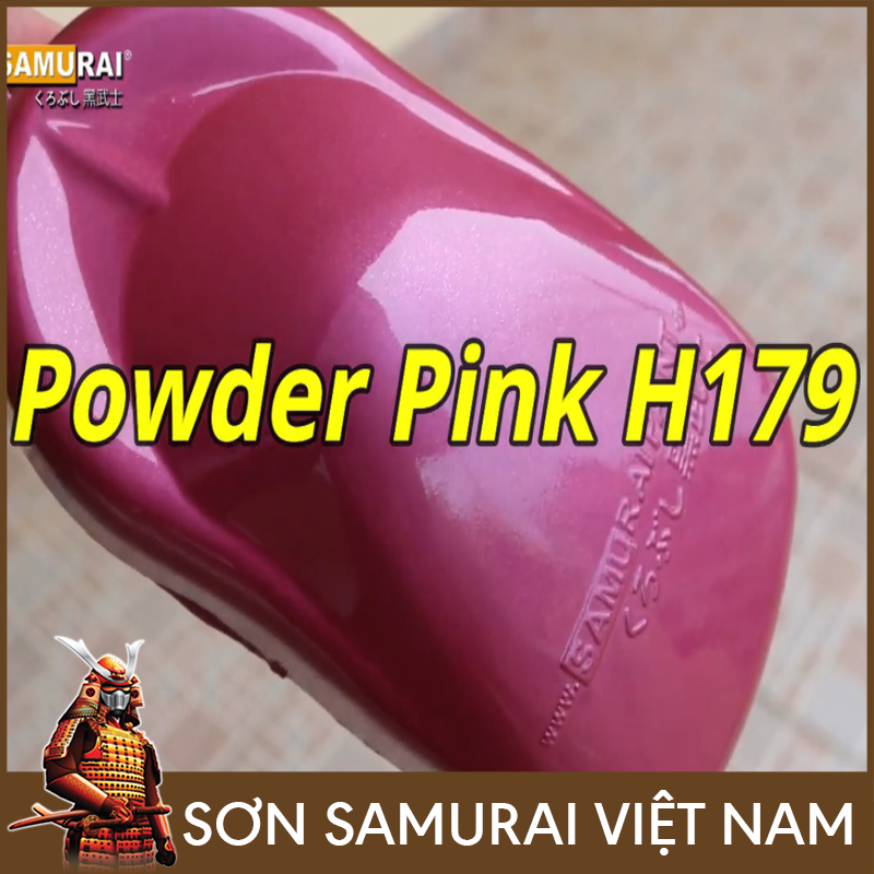 Sơn samurai màu hồng - Chai sơn xịt samurai hồng H179