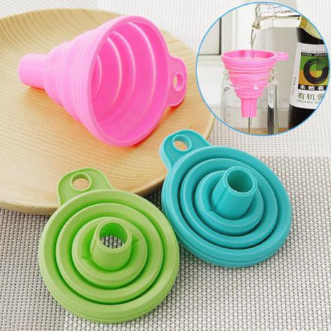 Phễu mini gấp gọn silicon đa năng