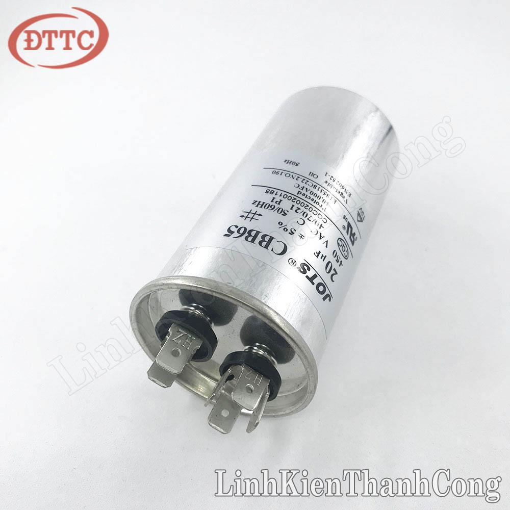 Tụ CBB65A-1 20uF 450VAC