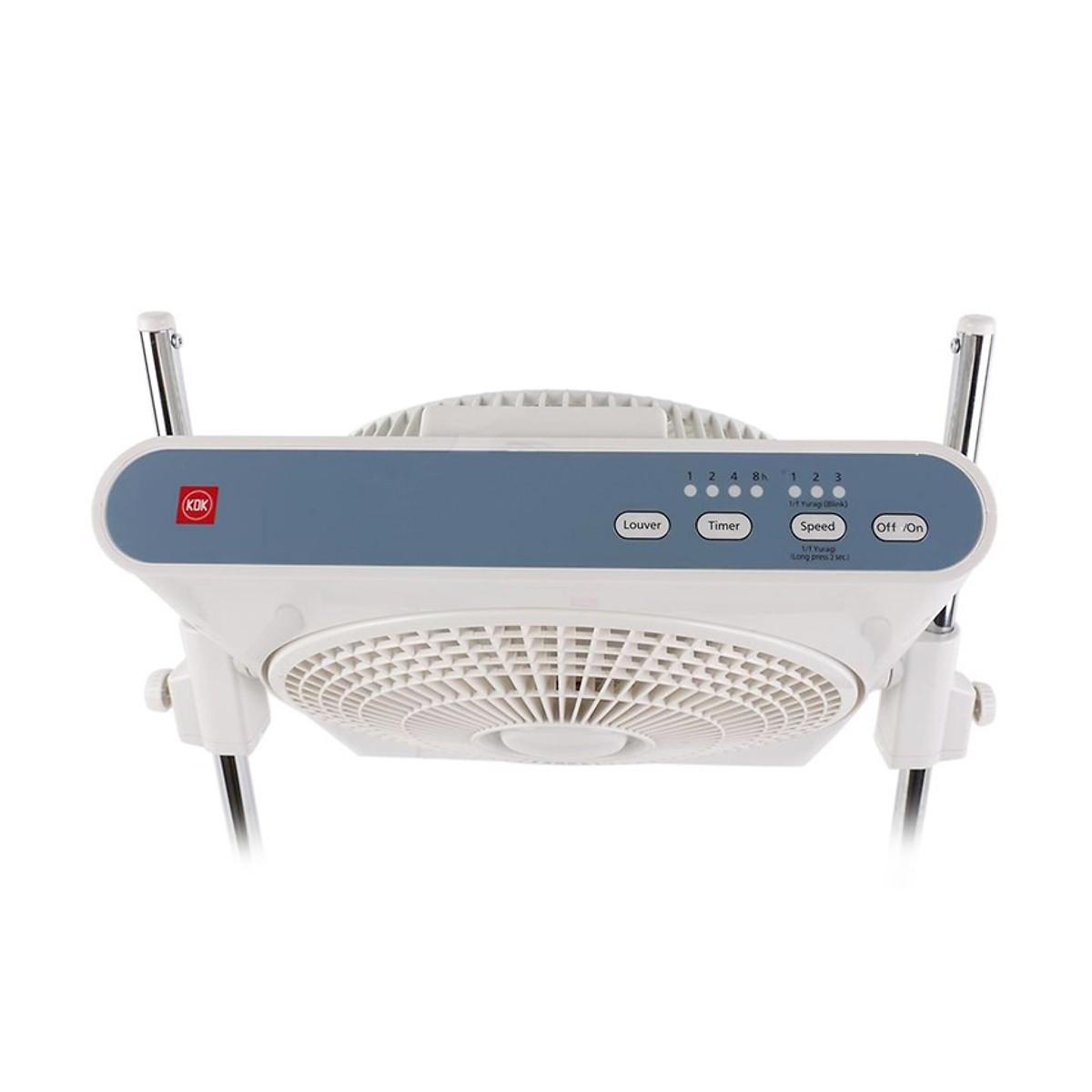 [GIAO TẠI HCM] -  Quạt Hộp KDK SS30X -Xám Bạc
