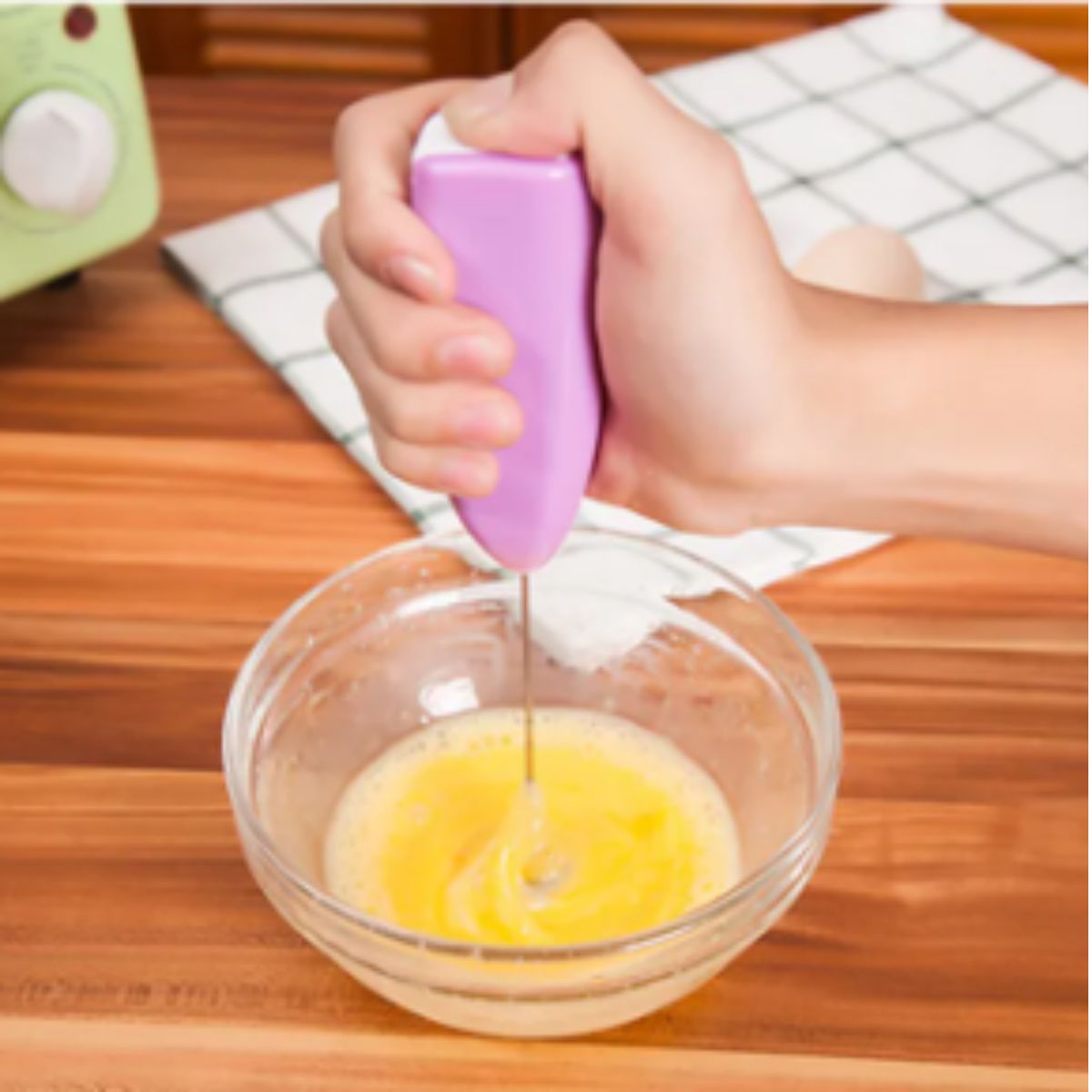 Máy đánh trứng bằng tay tạo bọt mini