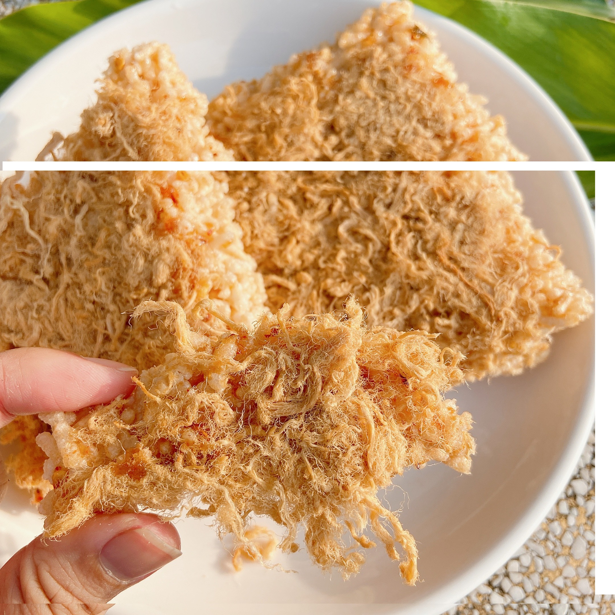 Cơm cháy nước mắm siêu chà bông loại đặc biệt(size nhỏ 250gram)
