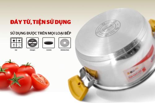 Bộ Nồi Inox 5 Đáy Sunhouse SH787