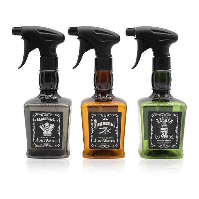 Bình xịt nước cắt tóc barber vuông 650ml
