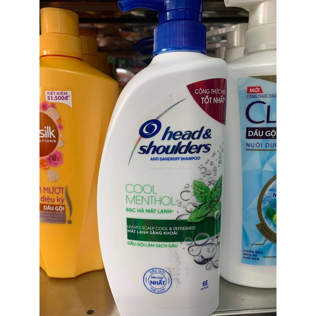 DẦU GỘI HEAD&SHOULDER SHAMPOO COOL MENTHOL 1200ML