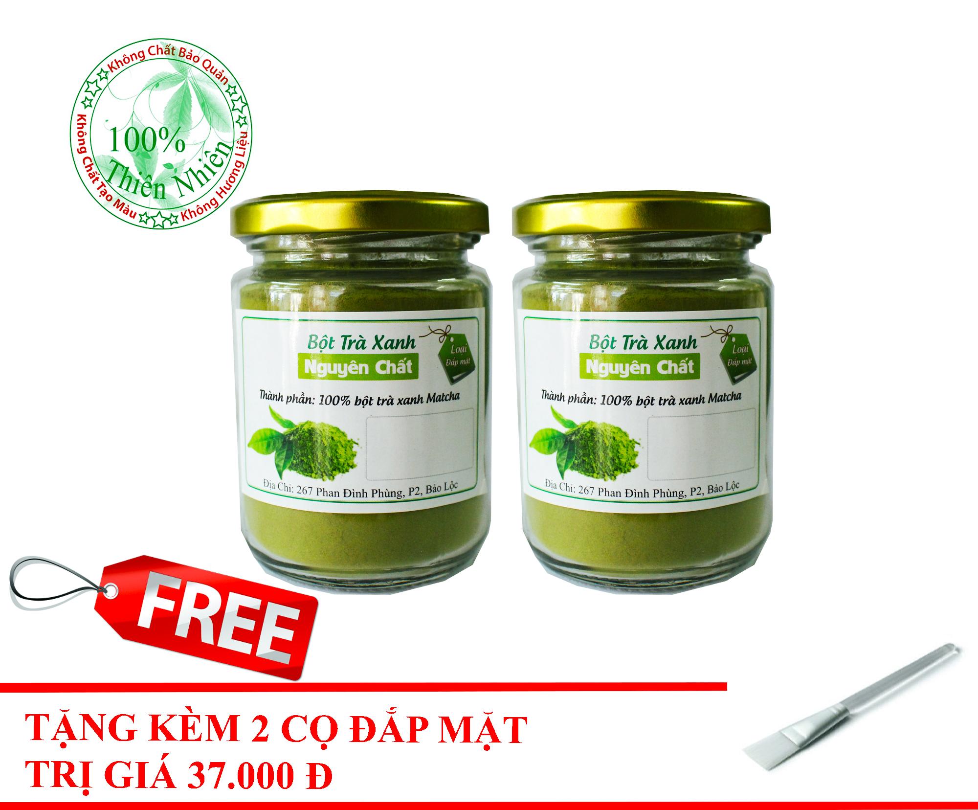 Bột Trà Xanh Nguyên Chất tắm trắng