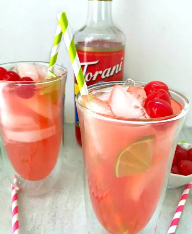 Torani Classic Siro Pha Chế Vị Anh Đào Cherry Syrup 750ml Mỹ