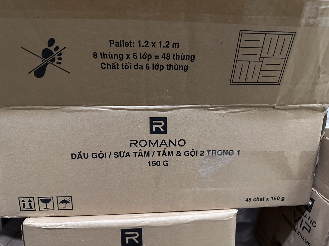 Dầu Gội sạch gàu Romano 5in1 150g