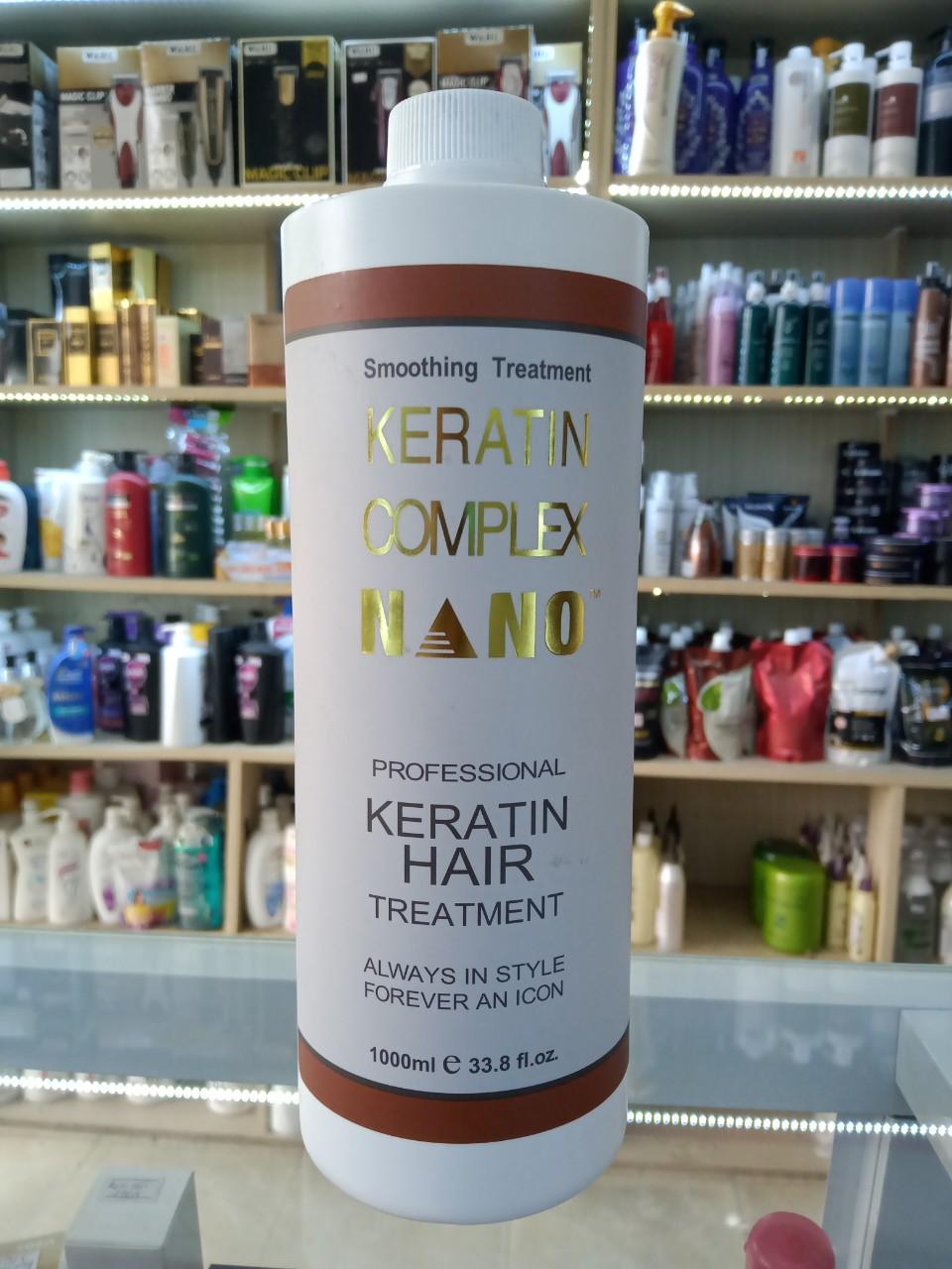 HẤP DẦU keratin phục hồi tóc hư tổn KERATN COMPLEX NANO 1000ml