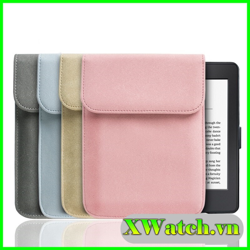 Bao da kindle paperwhite 1 2 3 4 kindle voyage nắp túi hít nam châm