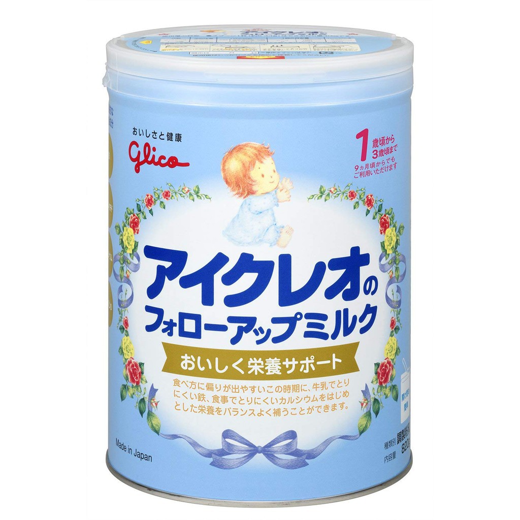 Sữa bột Glico Icreo Nhật Bản số 1 820g (dành cho trẻ 9 tháng trở lên)