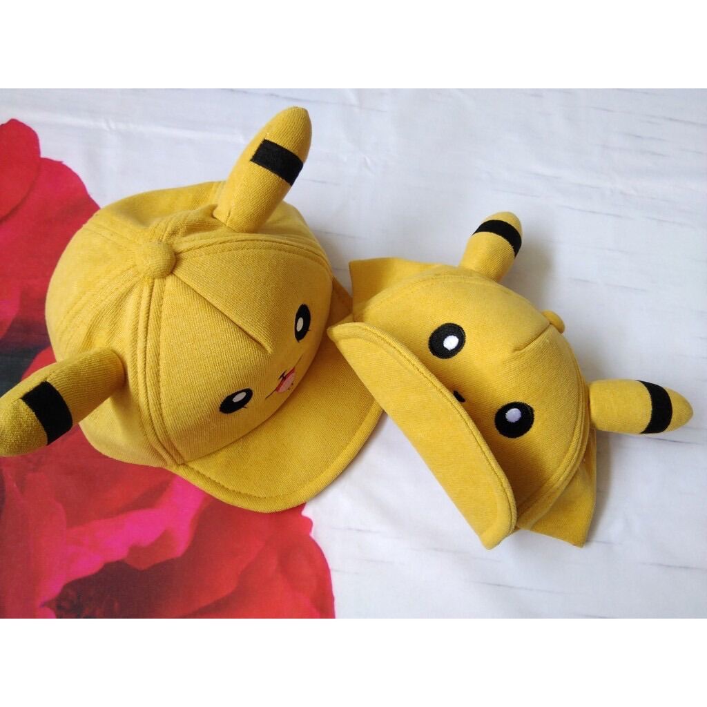 Nón kết mỏ mềm pikachu dể thương cho bé 1t đến 2t