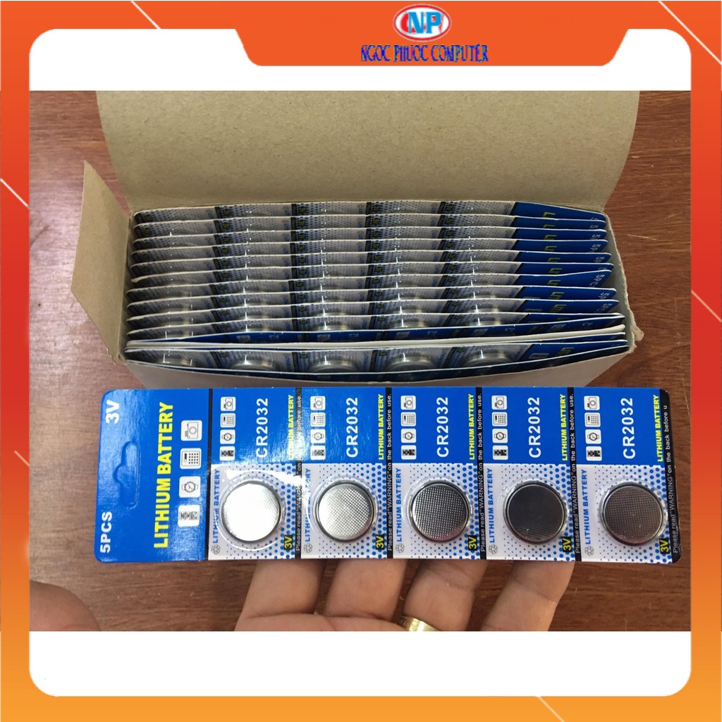 Combo of 10 Cr2032 Lithium Batteries