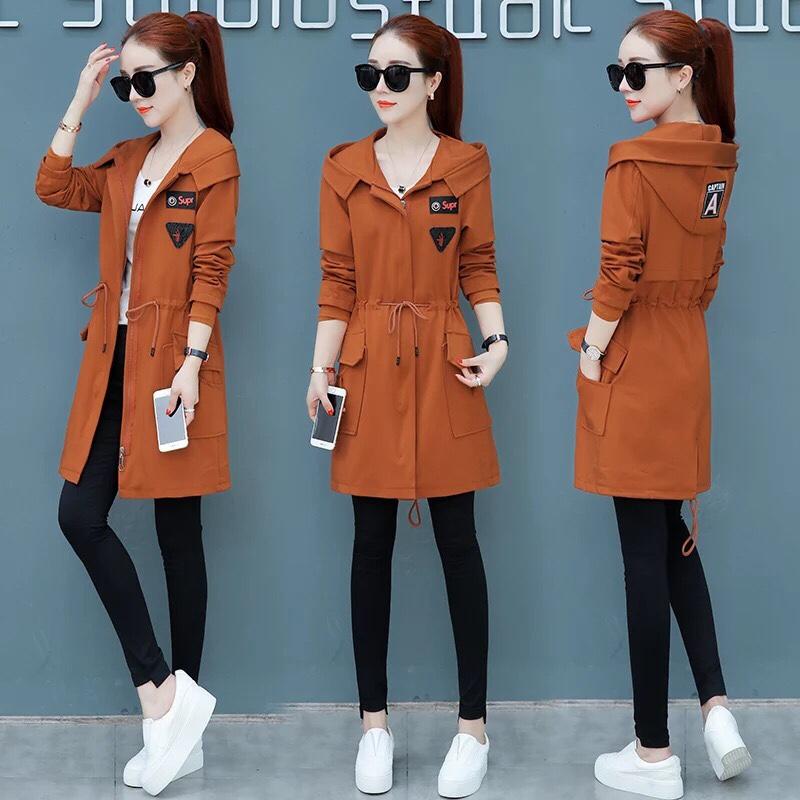 [HCM]ÁO KHOÁC NỮ KAKI FORM DÀI ĐẸP MÊ LY HOT NHẤT  SANG CHẢNH NHẤT 2019 AN KHANG SHOP