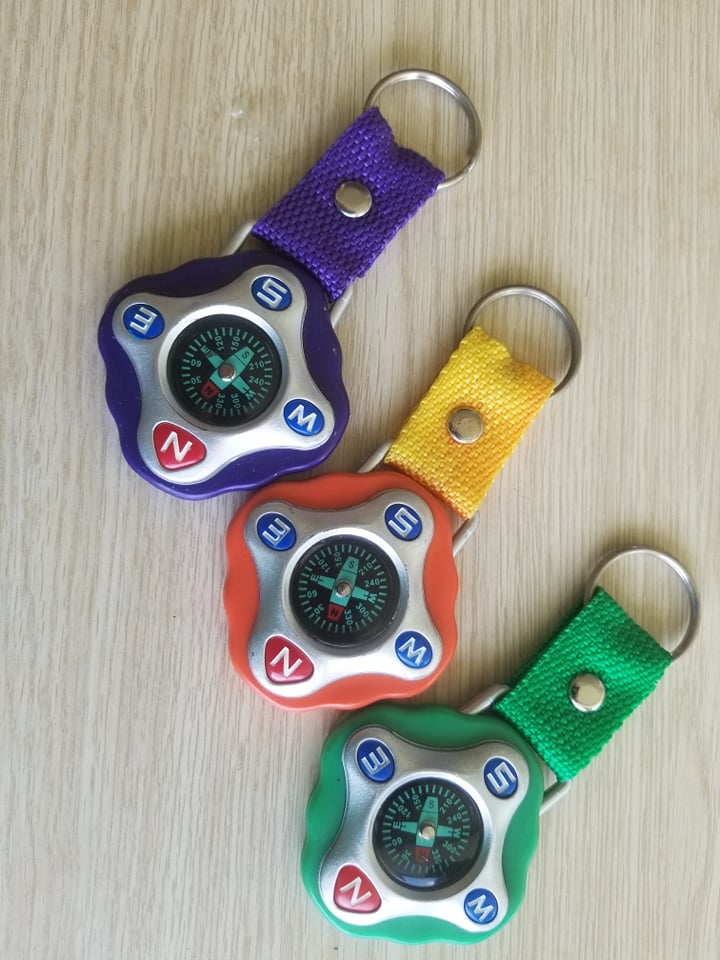 La bàn móc khóa Ryder Camping Compass L3043 - WeTrek