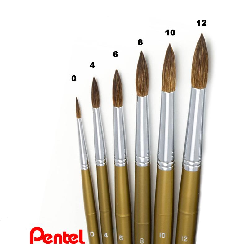 [HCM]Cọ Pentel đầu vuông- Nhật Bản