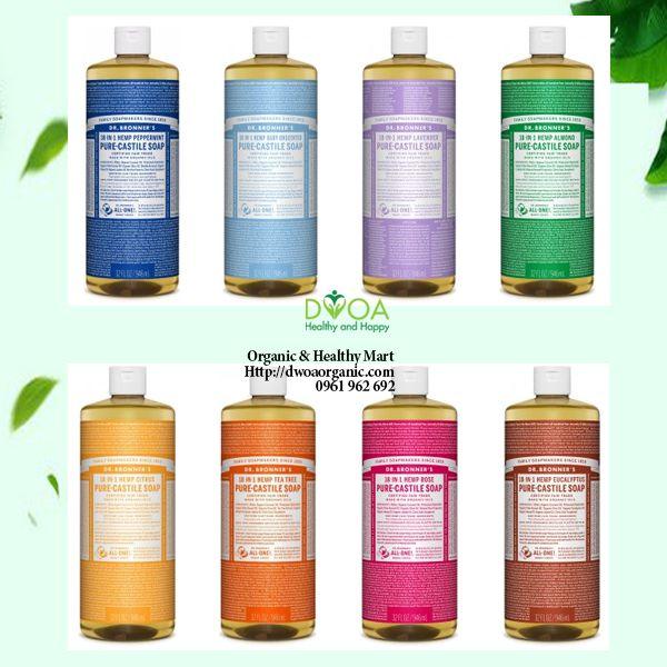 Sữa tắm hữu cơ Dr. Bronner's