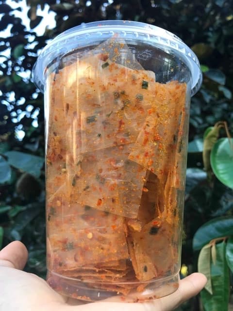 Bánh Tráng Lá Miếng Thập Cẩm 250G