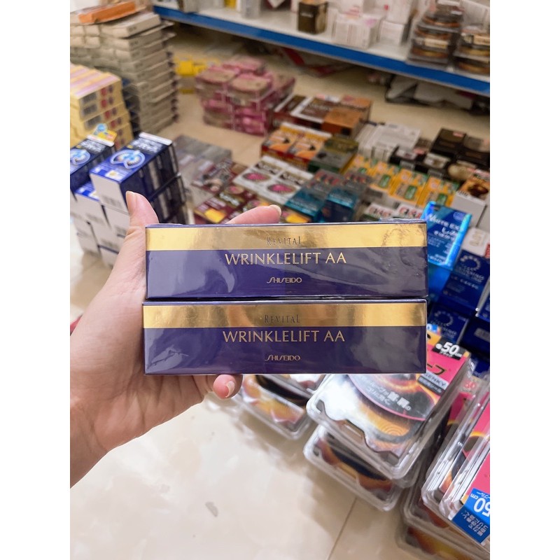 Kem dưỡng chống nhăn vùng mắt Shiseido Revital Wrinklelift AA