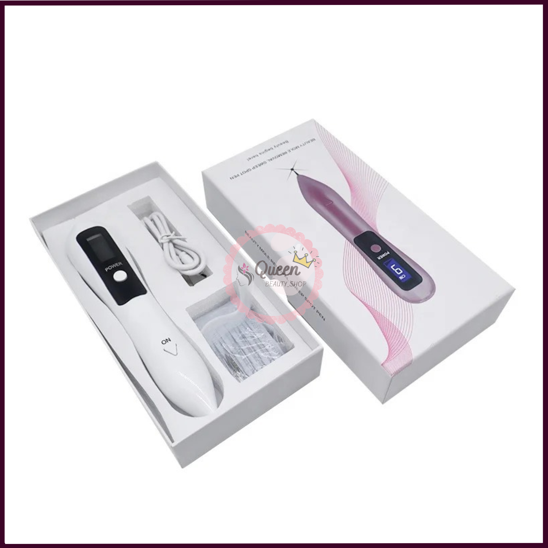 Máy đốt nốt ruồi Mini | Bút đốt nốt ruồi 9 cấp độ dùng trong Spa &TMV