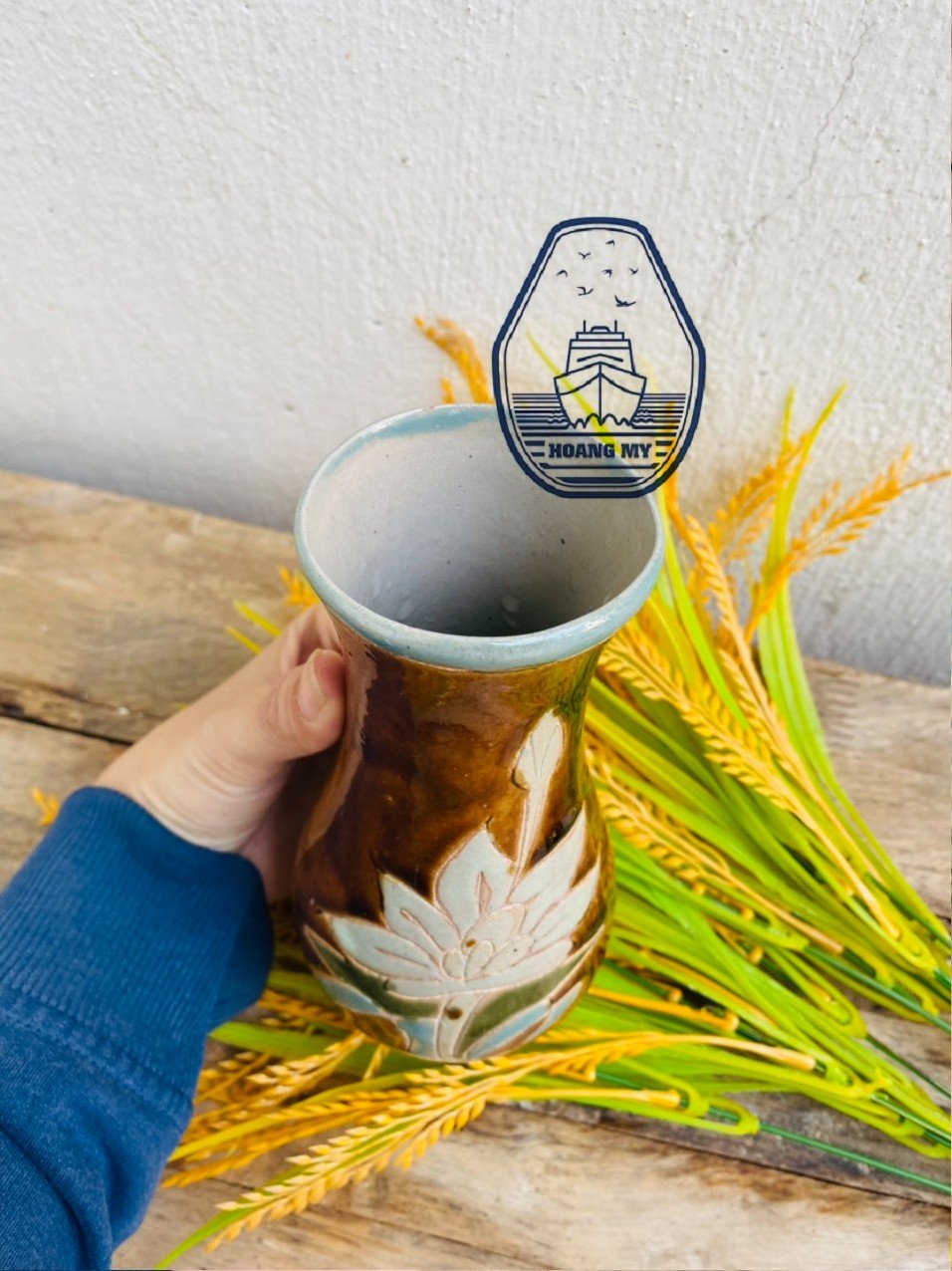 Bình hoa cổ xưa 14-17cm