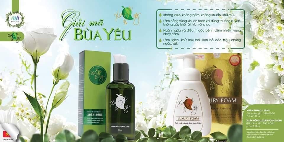 [HCM]Xuân Hồng - Dung dịch vệ sinh
