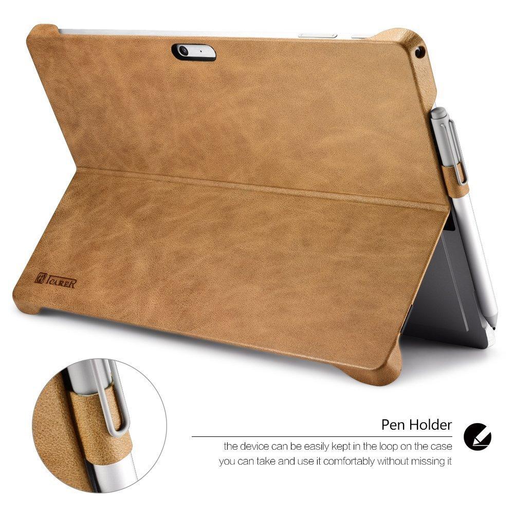 Ốp lưng da thật Icarer Surface Pro 4,5,6 và Surface Pro 7