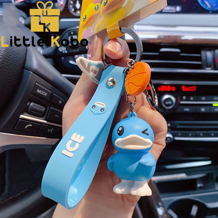 Móc Khóa Con Vịt Vàng B.Duck Quà Tặng Dễ Thương