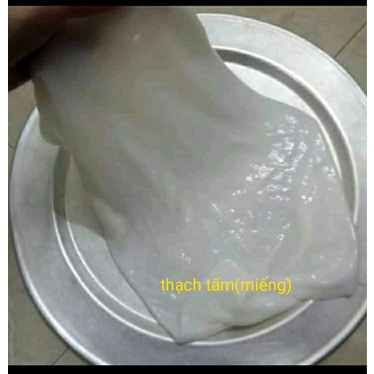THẠCH DỪA MIẾNG /TẤM NẤU CHÈ DỪA DẦM{ 0.5 KG}