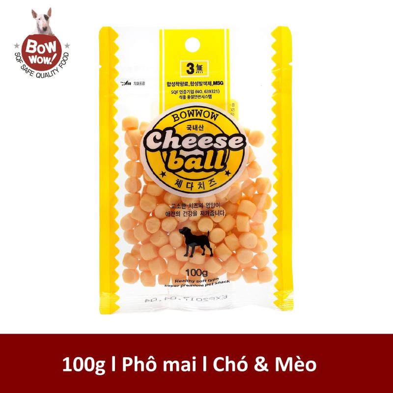 PHÔ MAI VIÊN CHO CHÓ Bowwow 100g
